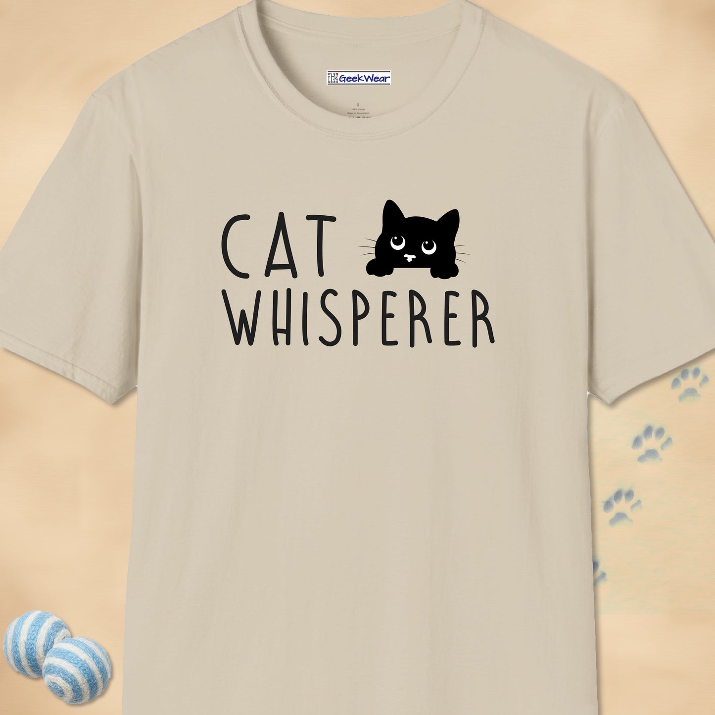 GeekWear Cat Whisperer T-Shirt