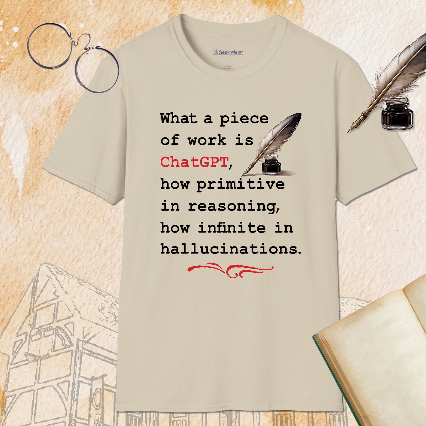 Geek Collide Piece of Work Unisex T-Shirt