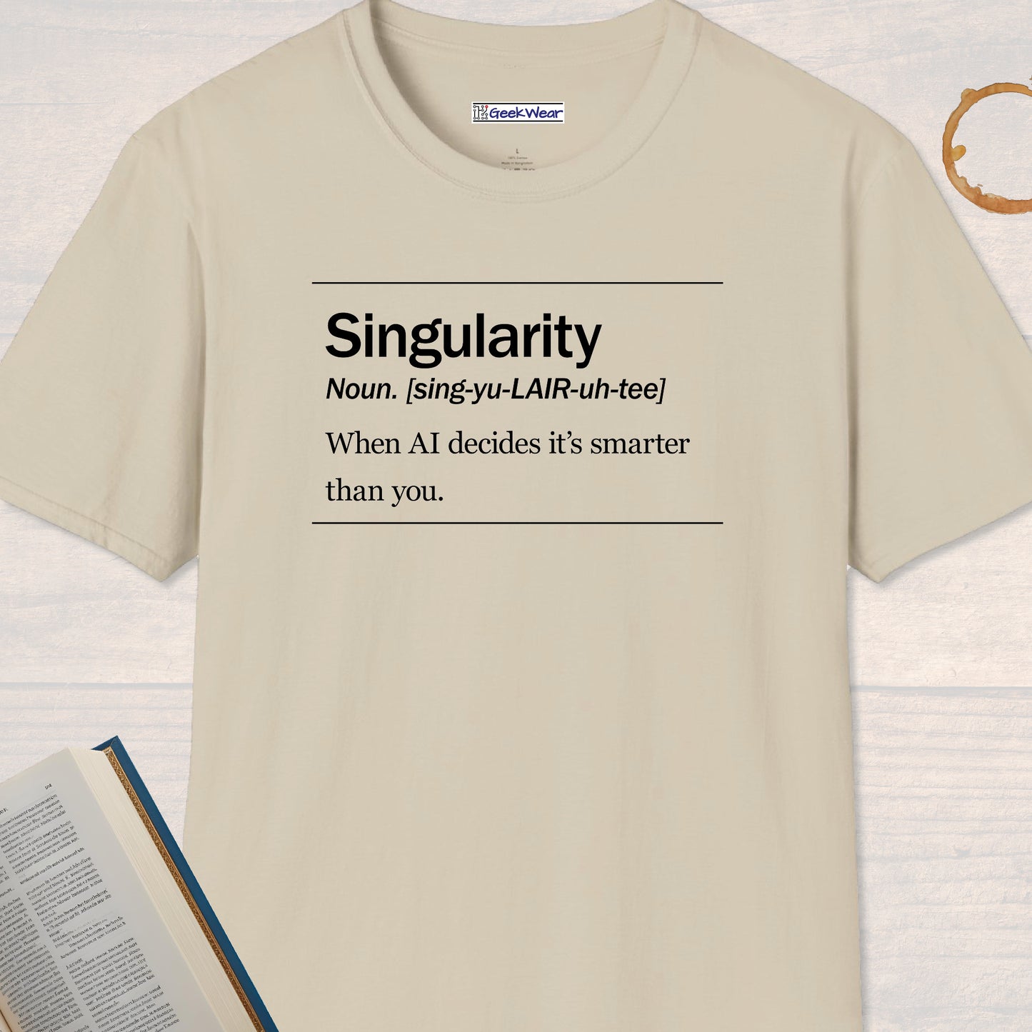 GeekWear Science Definitions Singularity T-Shirt
