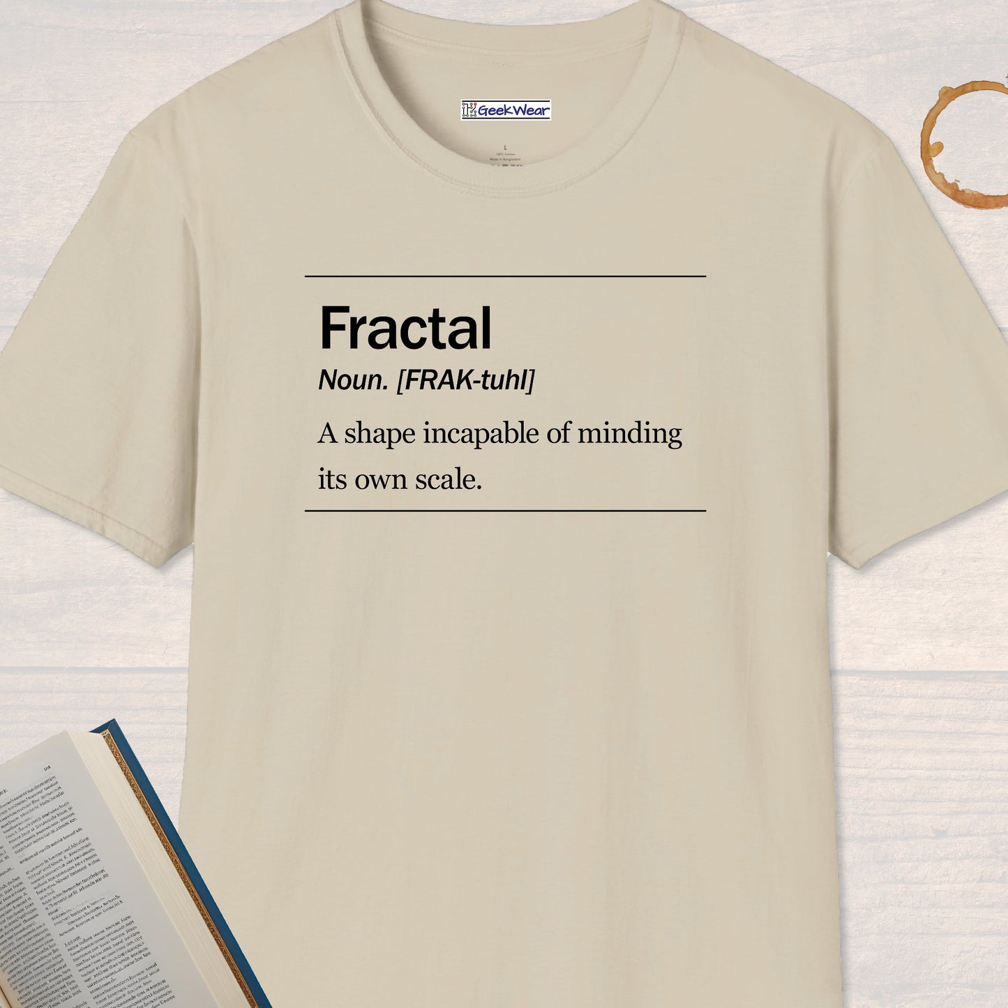 GeekWear Science Definitions Fractal T-Shirt