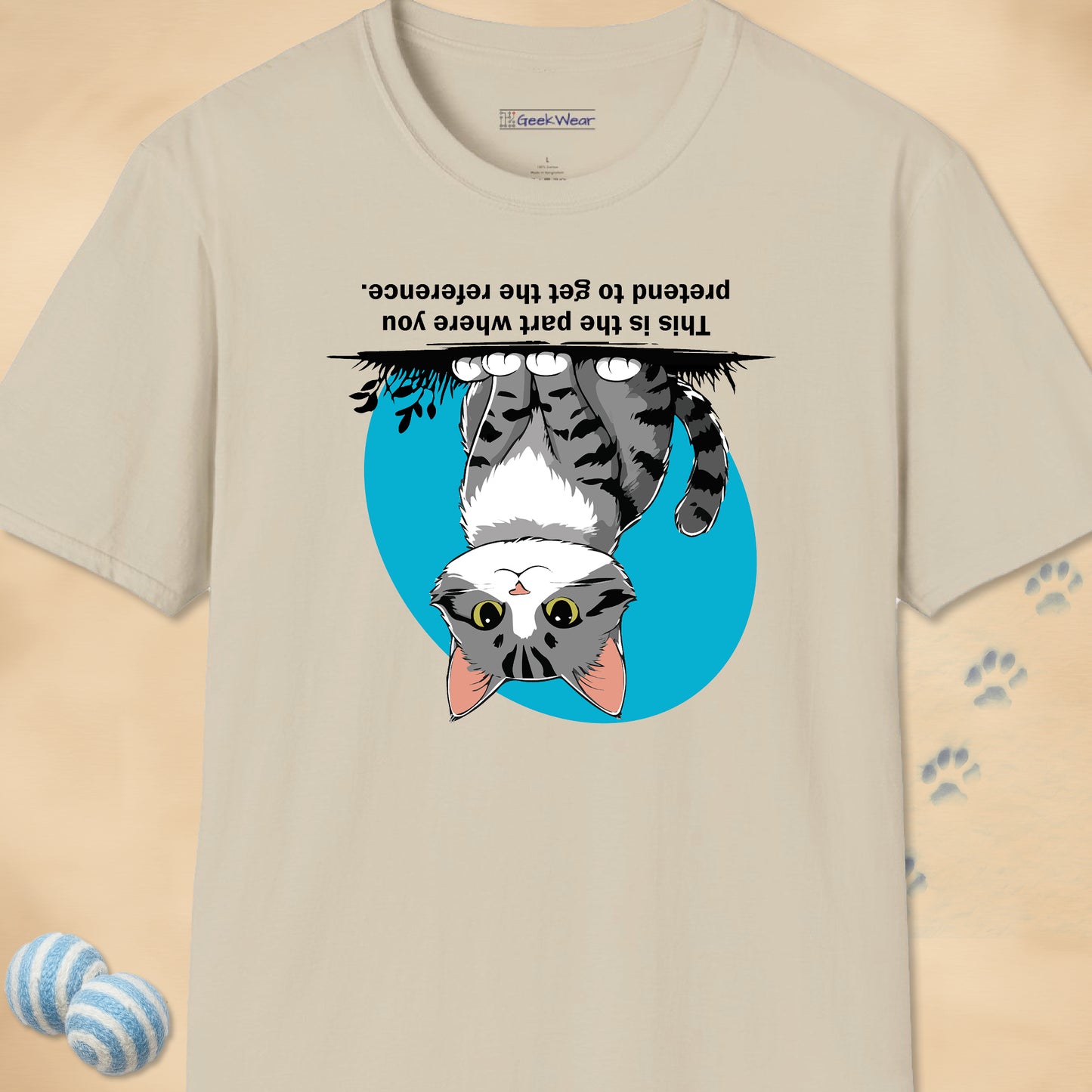 GeekWear Cat Reference T-Shirt