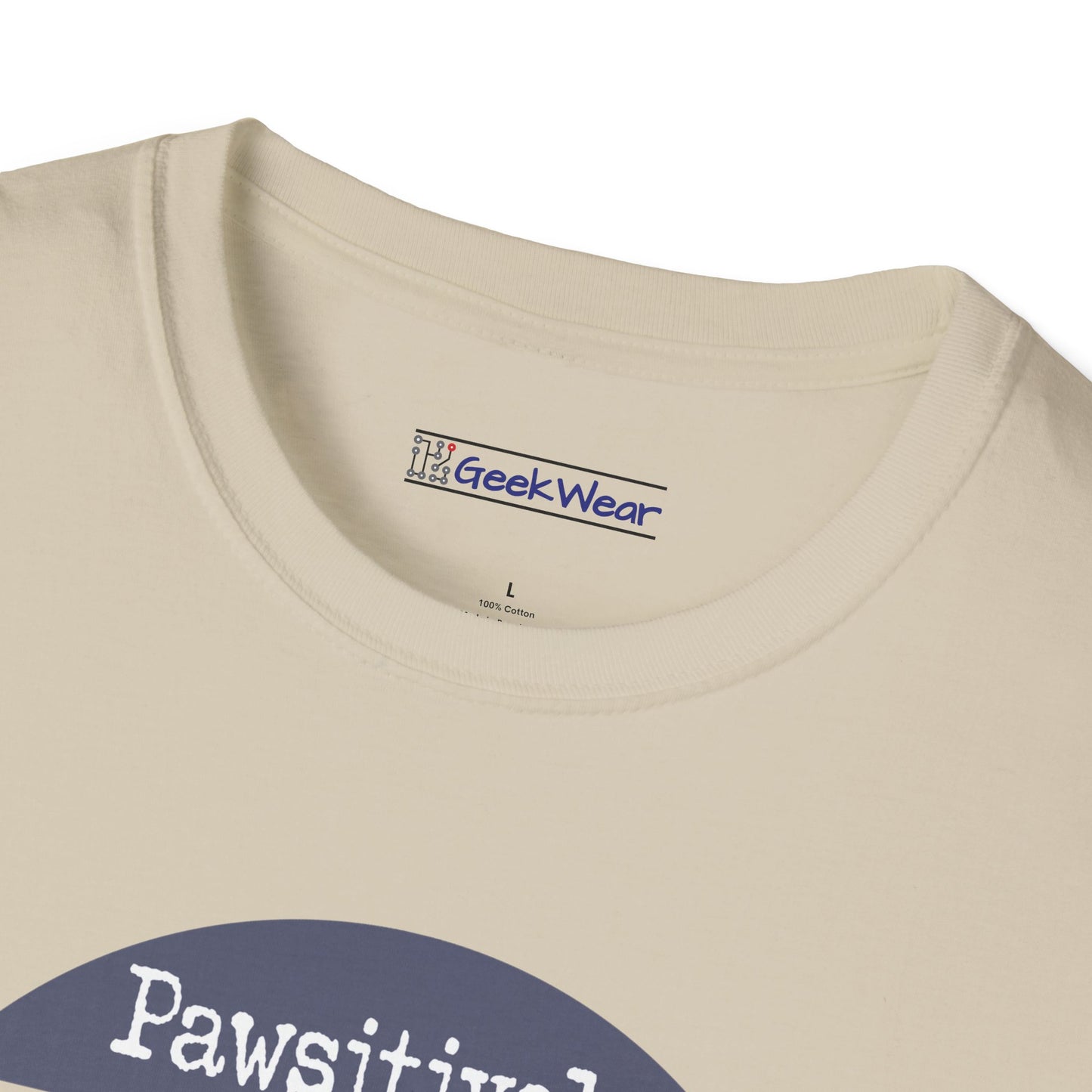 GeekWear Cat Pawsitively Retro T-Shirt