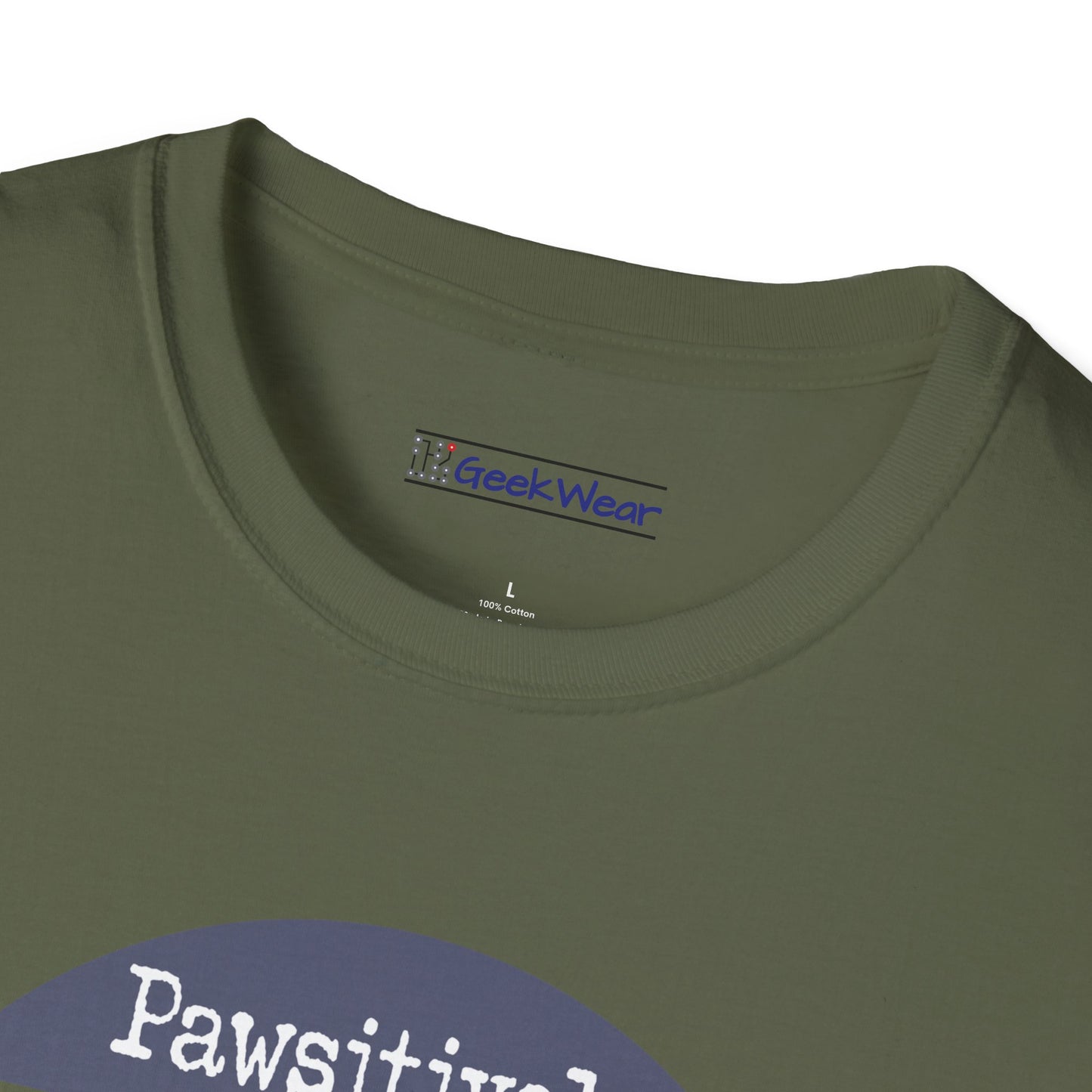 GeekWear Cat Pawsitively Retro T-Shirt