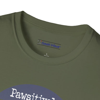 GeekWear Cat Pawsitively Retro T-Shirt