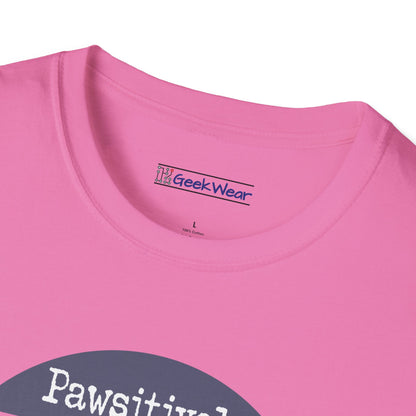 GeekWear Cat Pawsitively Retro T-Shirt