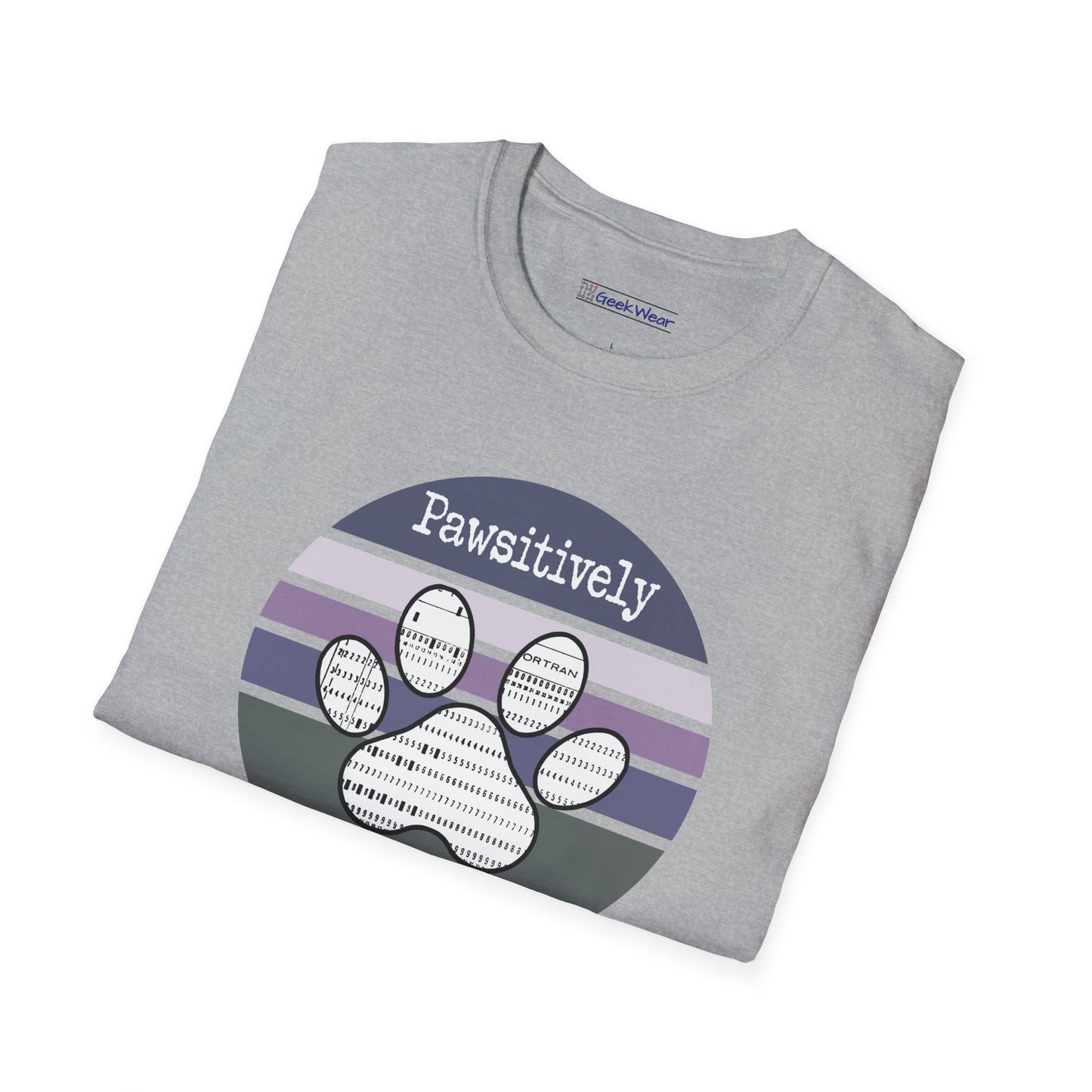 GeekWear Cat Pawsitively Retro T-Shirt