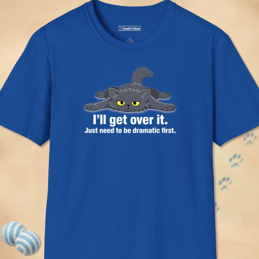 GeekWear Cats Get Over It T-Shirt