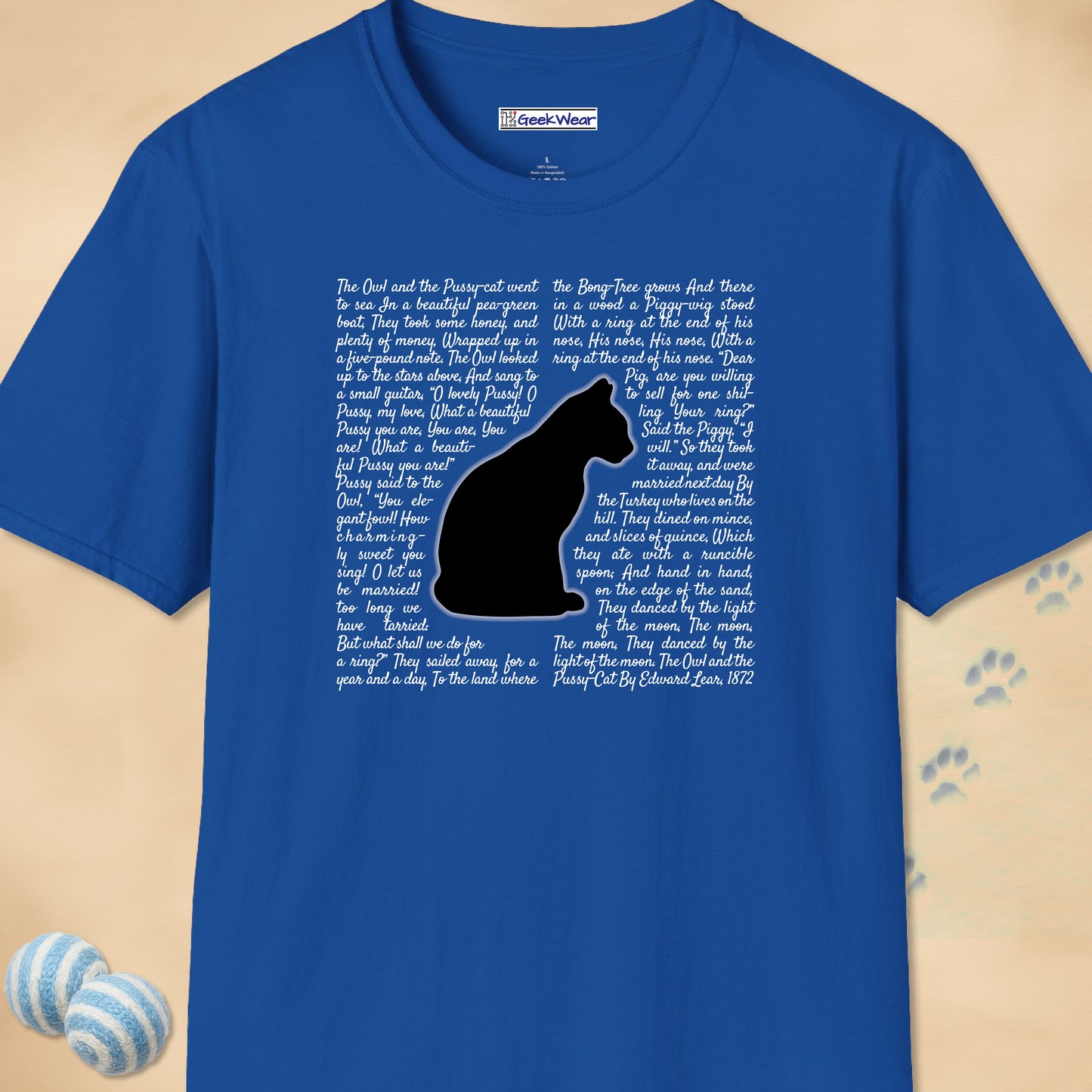 GeekWear Cats Owl and the Pussycat T-Shirt