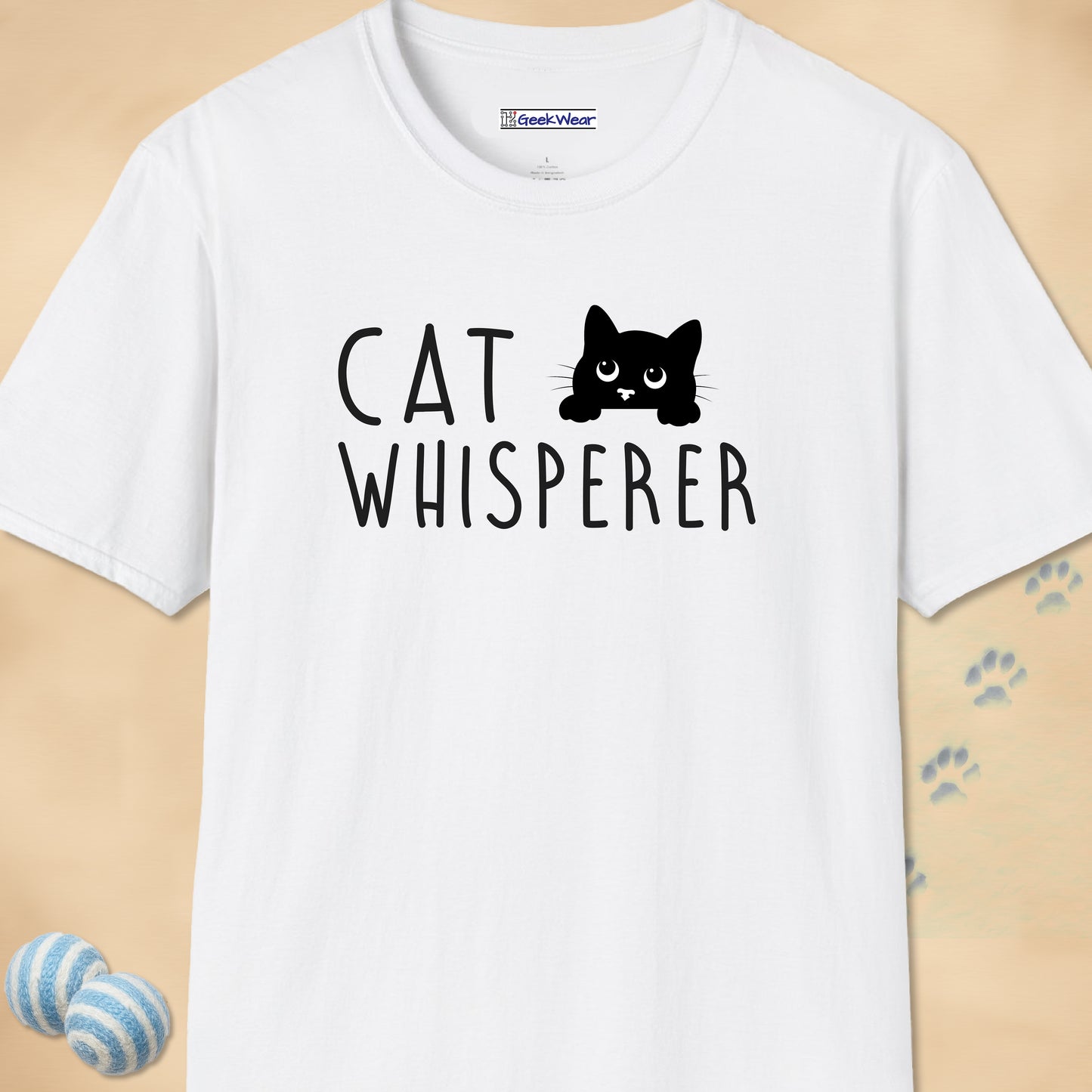GeekWear Cat Whisperer T-Shirt