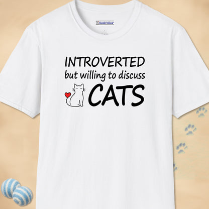 GeekWear Cats Introverted T-Shirt