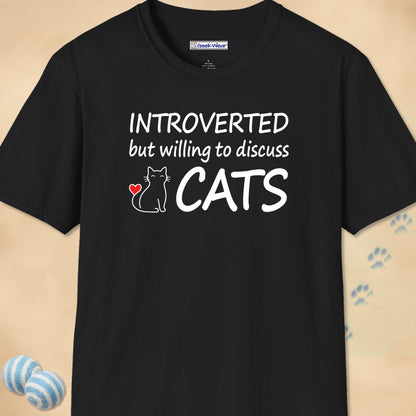 GeekWear Cats Introverted T-Shirt