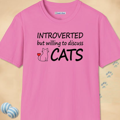 GeekWear Cats Introverted T-Shirt