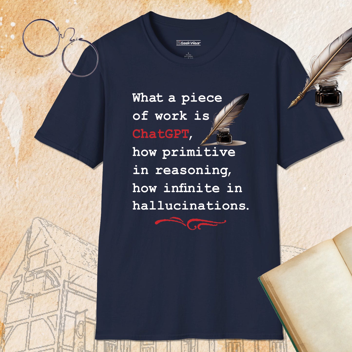 Geek Collide Piece of Work Unisex T-Shirt