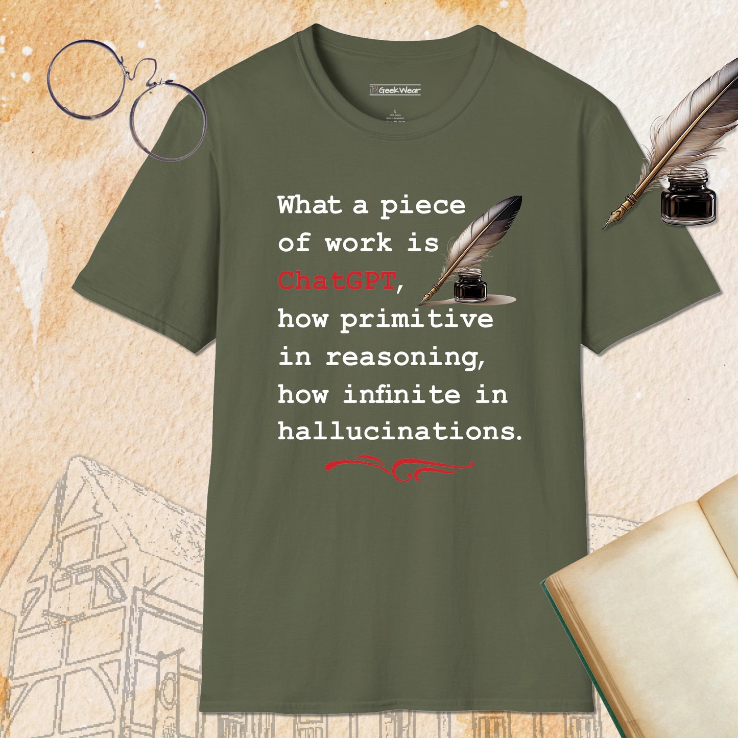 Geek Collide Piece of Work Unisex T-Shirt