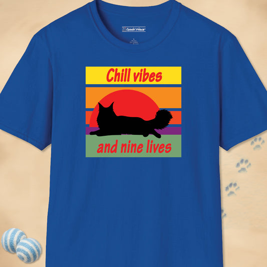 GeekWear Cat Chill T-Shirt