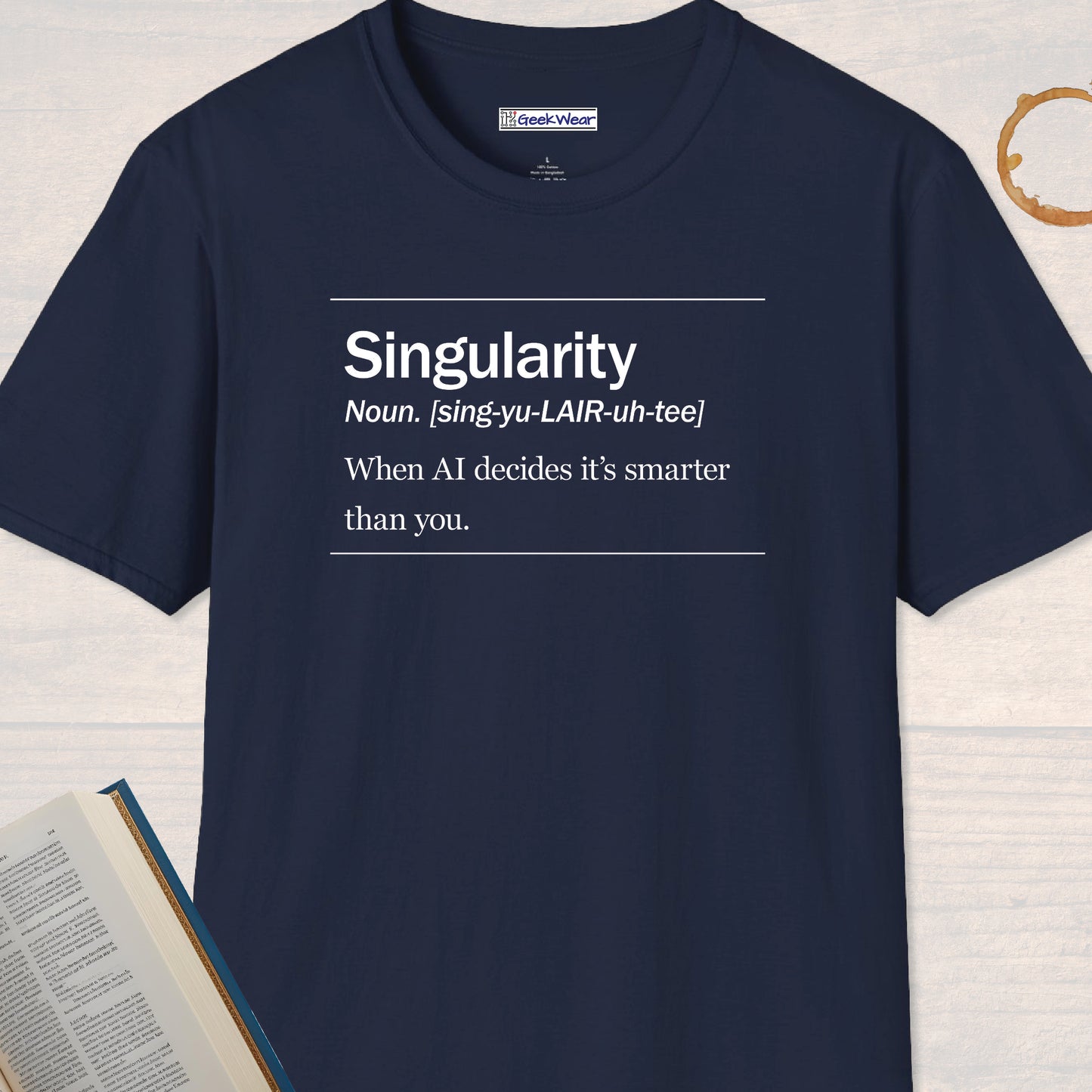 GeekWear Science Definitions Singularity T-Shirt