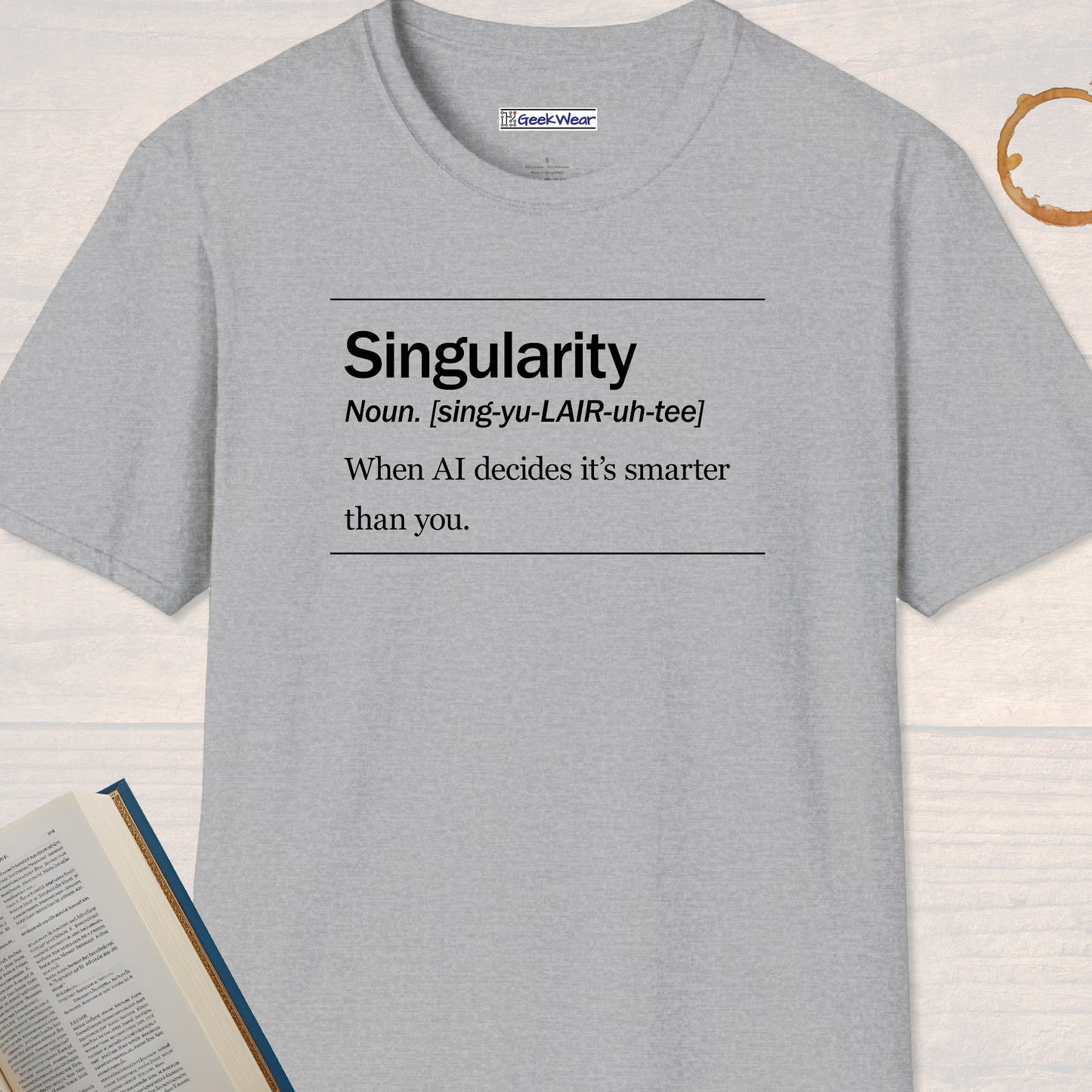 GeekWear Science Definitions Singularity T-Shirt