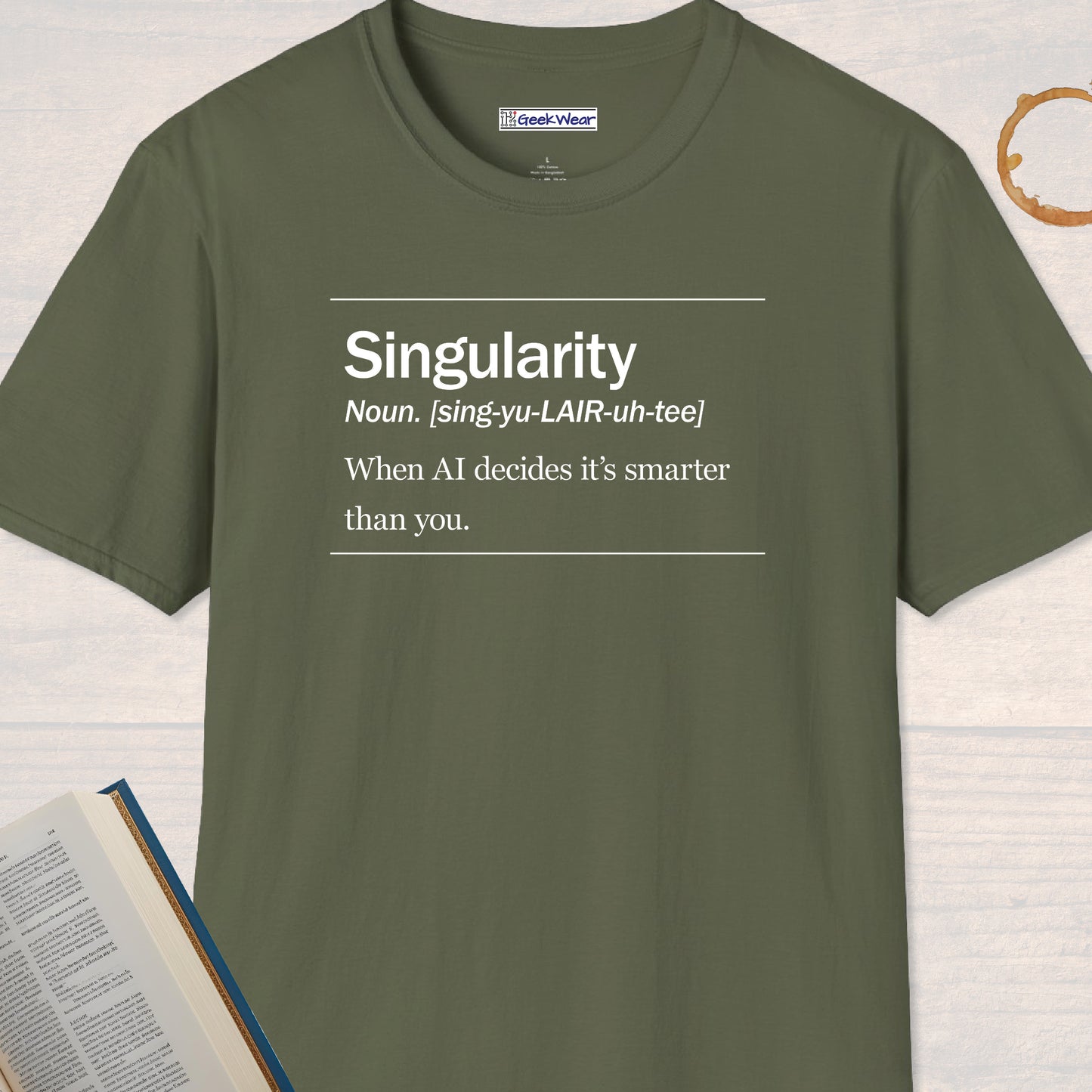 GeekWear Science Definitions Singularity T-Shirt