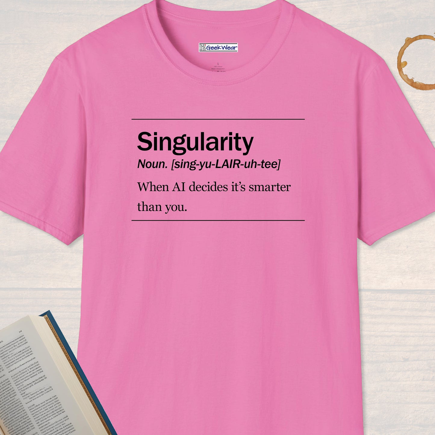 GeekWear Science Definitions Singularity T-Shirt