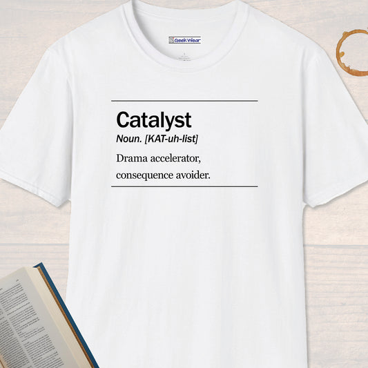GeekWear Science Definitions Catalyst T-Shirt