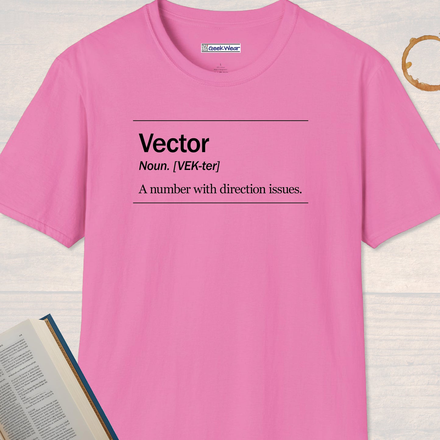 GeekWear Science Definitions Vector T-Shirt