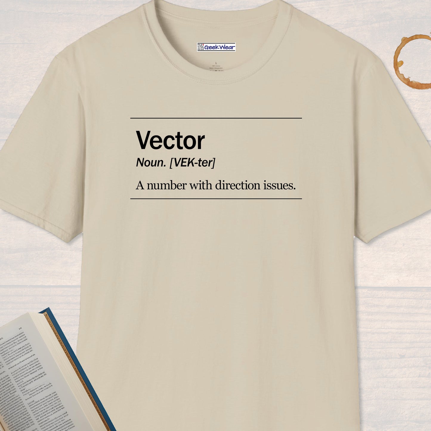 GeekWear Science Definitions Vector T-Shirt
