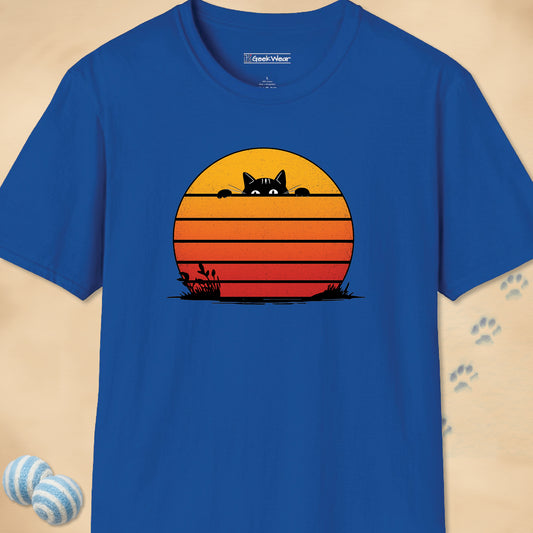 GeekWear Cat Blinds T-Shirt