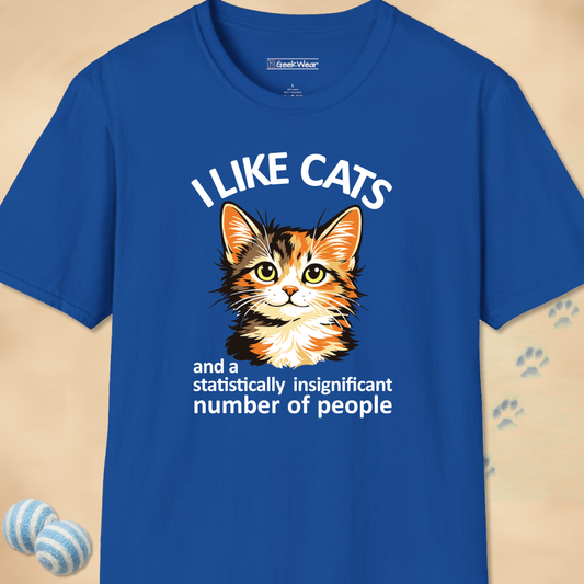 GeekWear Cats I like T-Shirt
