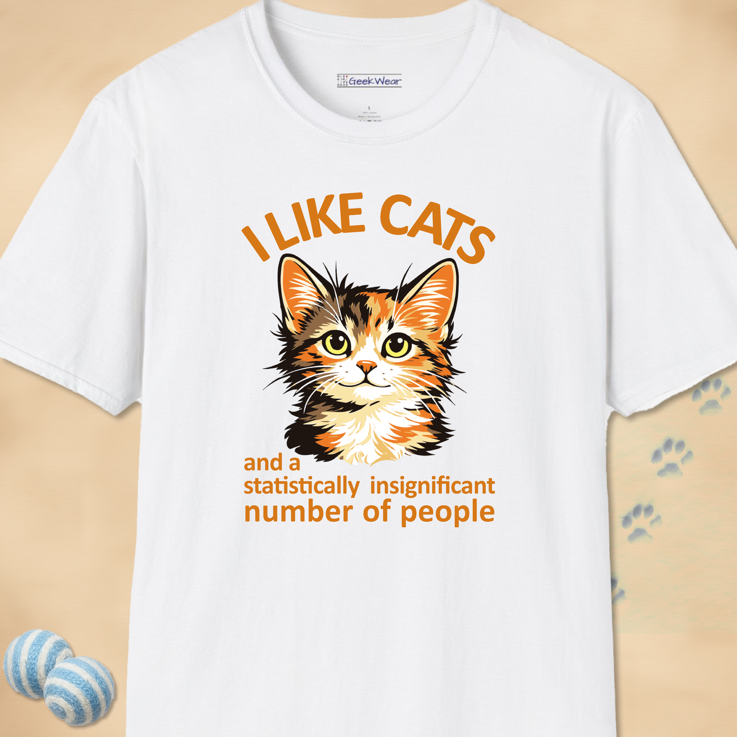 GeekWear Cats I like T-Shirt