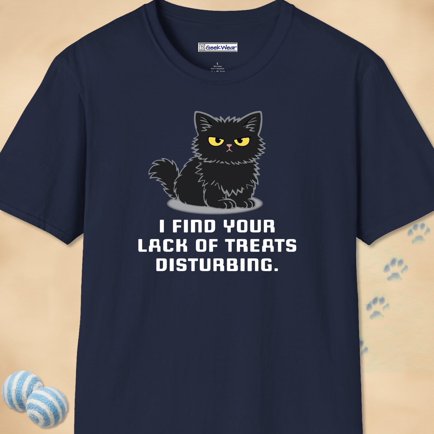 GeekWear Cats Disturbing T-Shirt