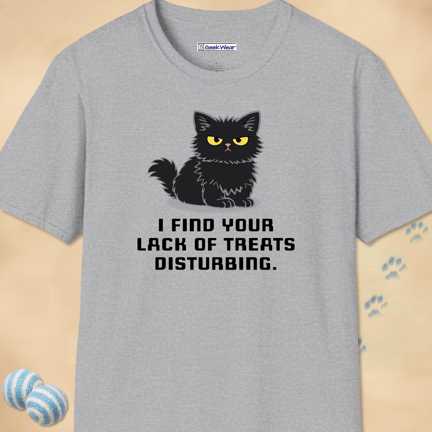 GeekWear Cats Disturbing T-Shirt