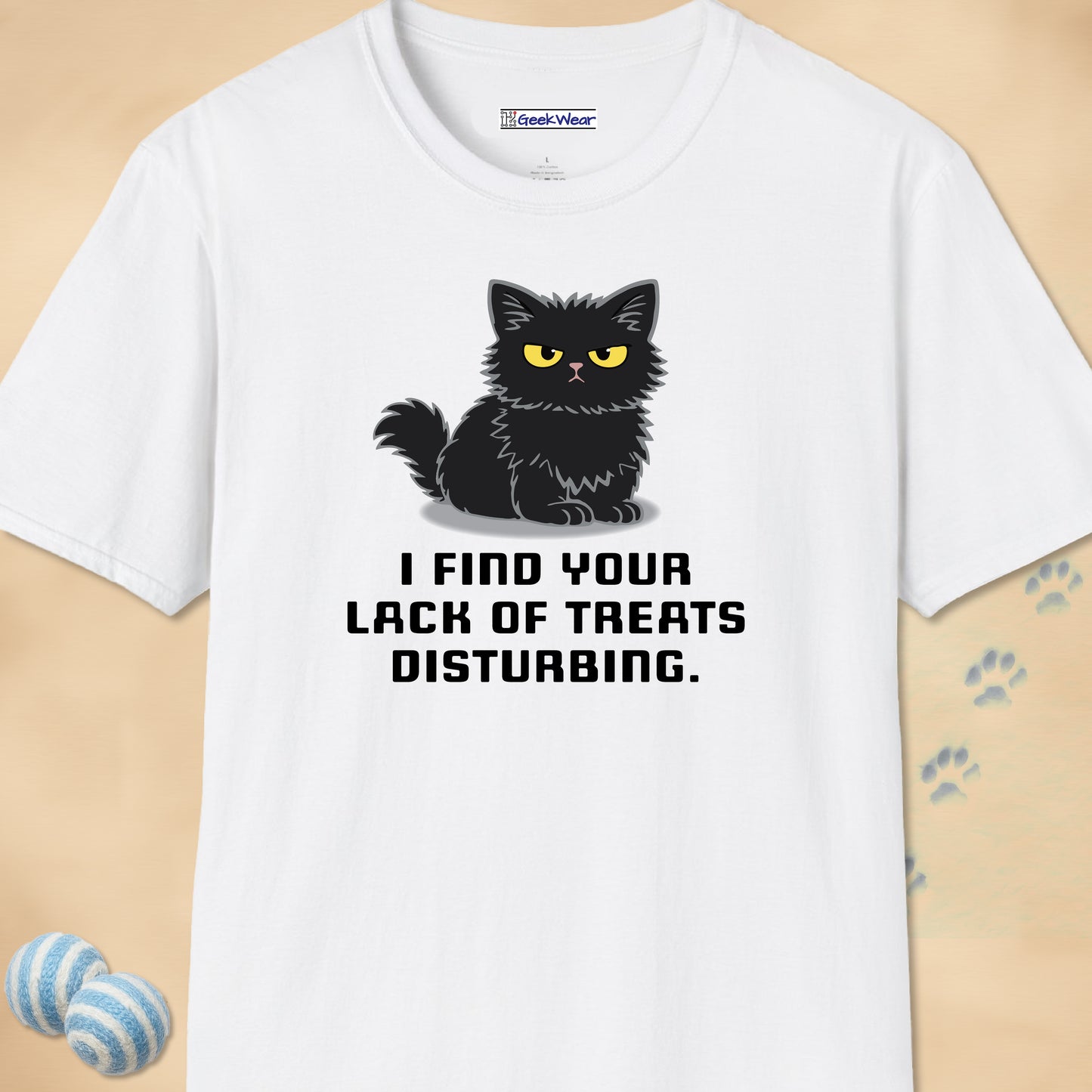 GeekWear Cats Disturbing T-Shirt