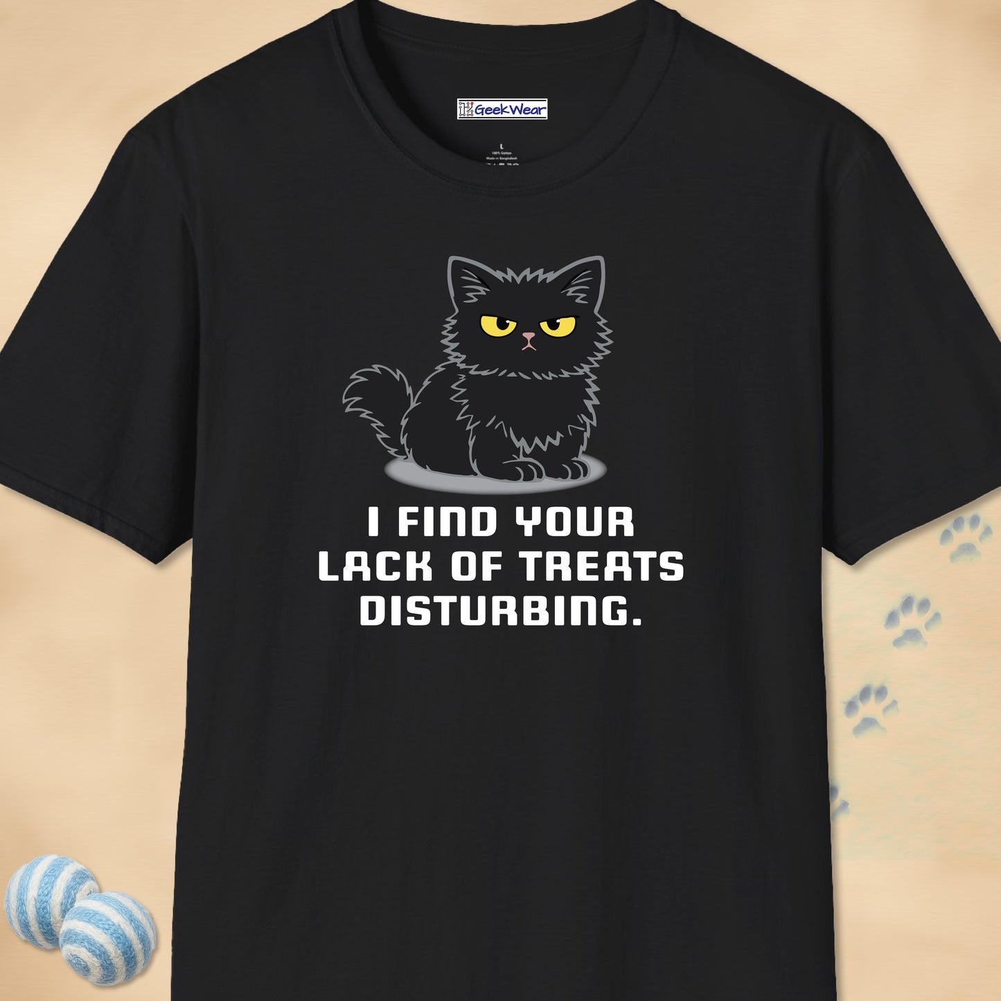 GeekWear Cats Disturbing T-Shirt