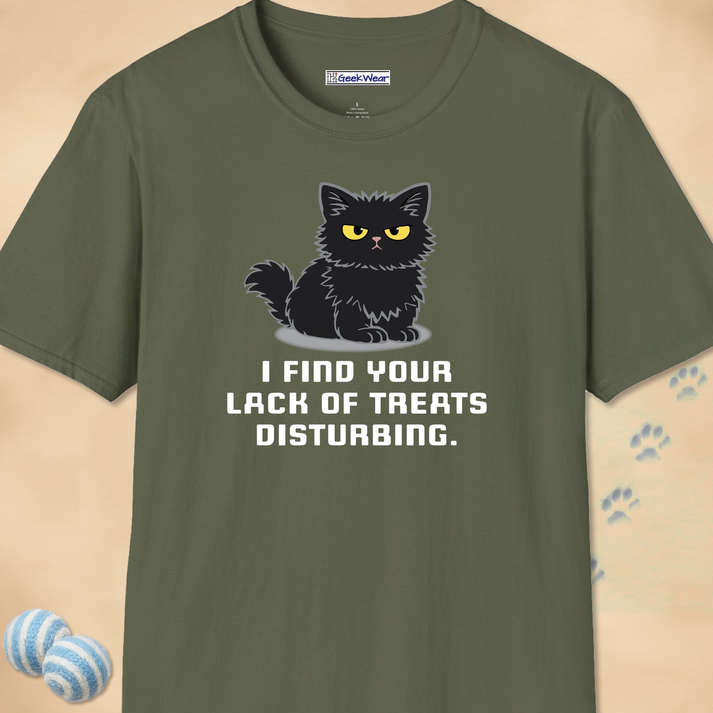 GeekWear Cats Disturbing T-Shirt