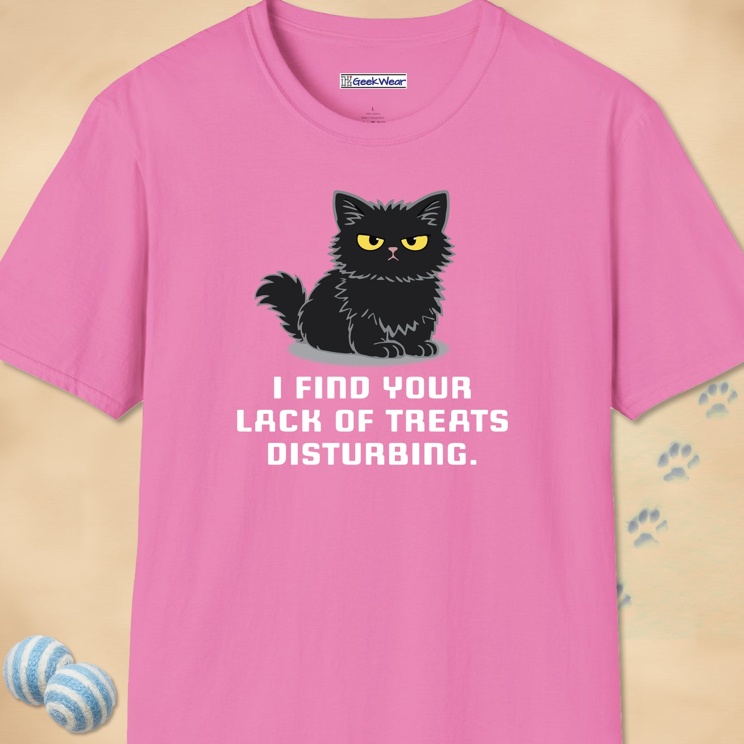 GeekWear Cats Disturbing T-Shirt