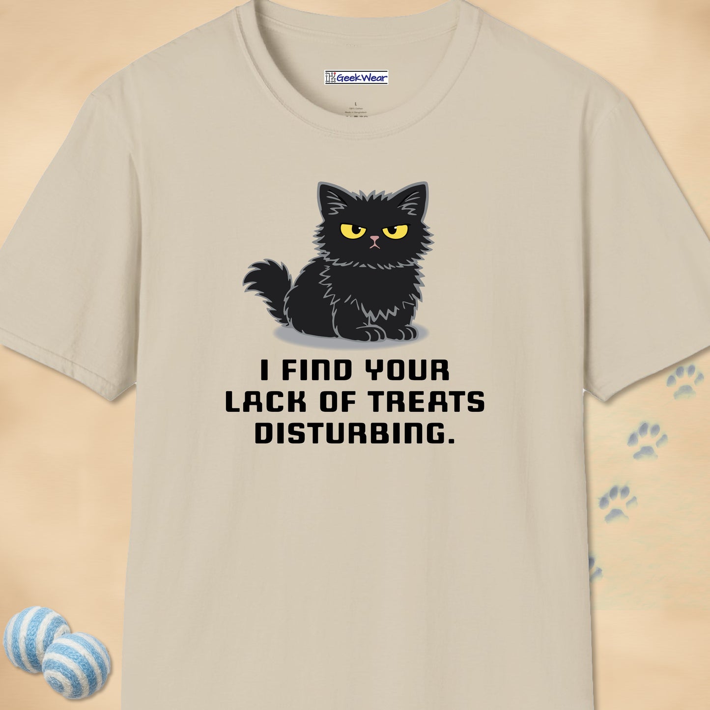 GeekWear Cats Disturbing T-Shirt