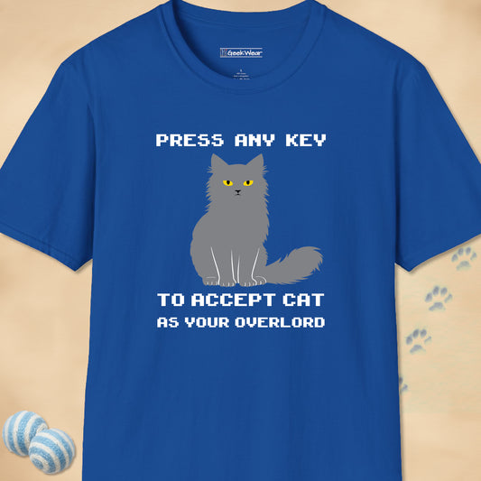 GeekWear Cat Overlord T-Shirt