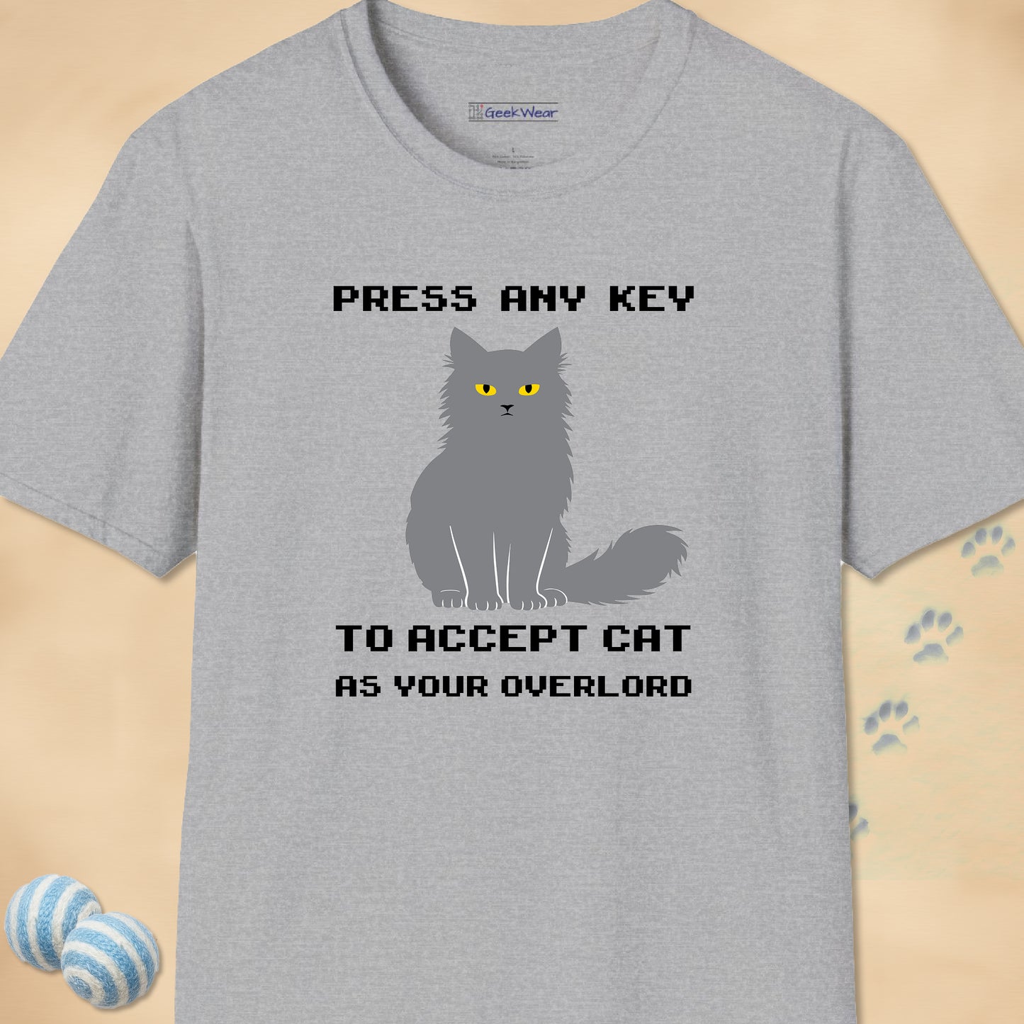 GeekWear Cat Overlord T-Shirt
