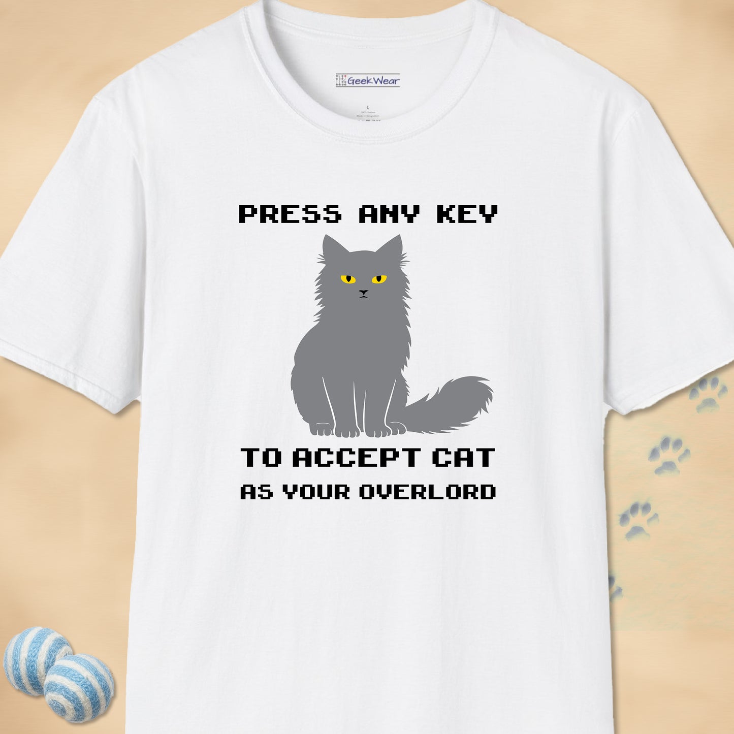 GeekWear Cat Overlord T-Shirt