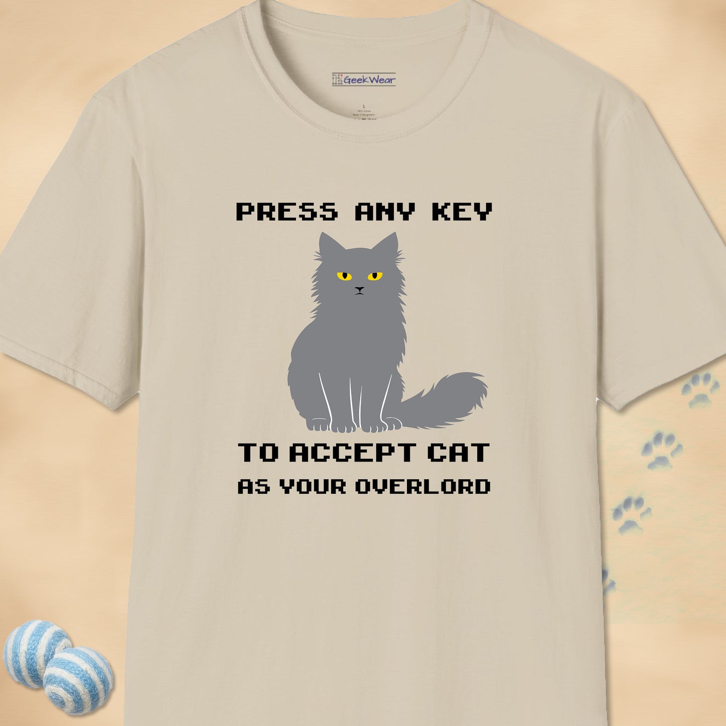 GeekWear Cat Overlord T-Shirt