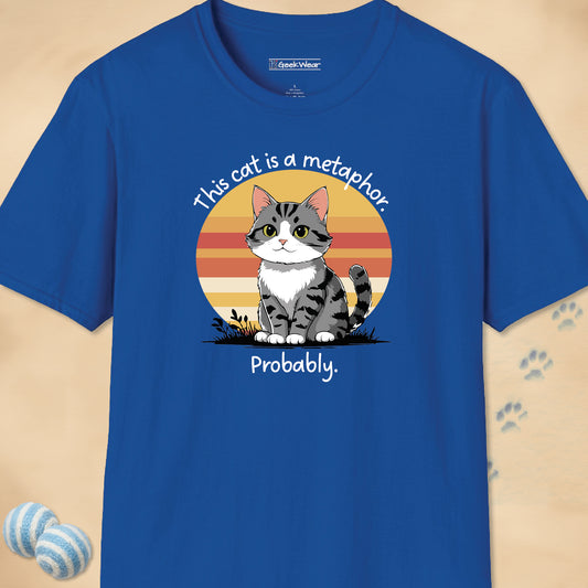 GeekWear Cat Metaphor T-Shirt