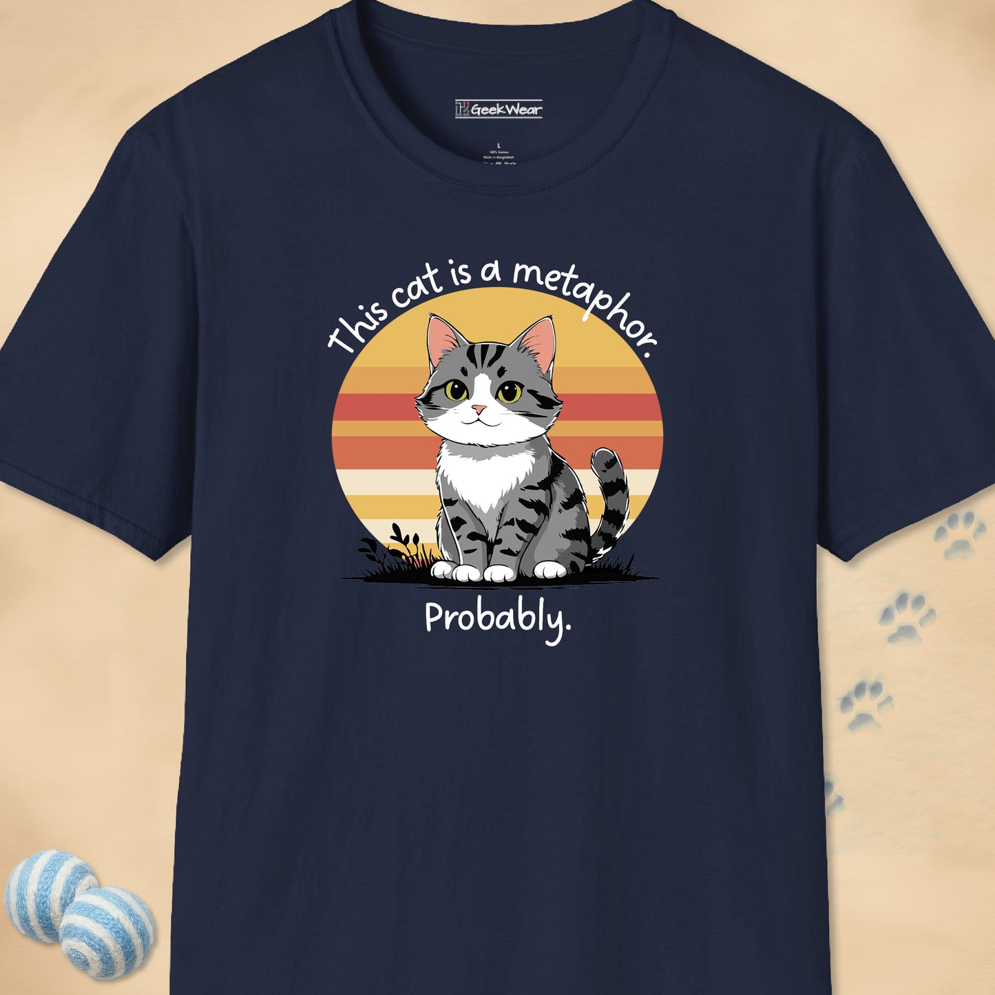 GeekWear Cat Metaphor T-Shirt