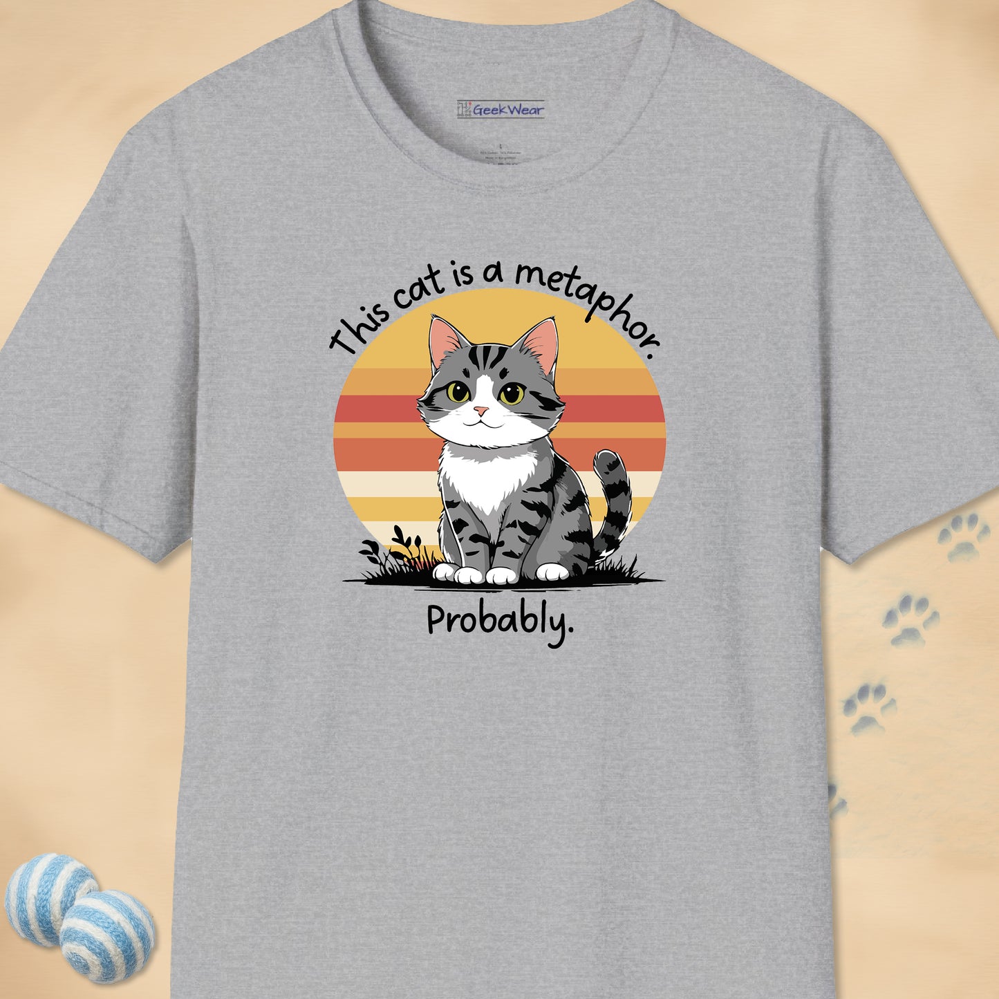 GeekWear Cat Metaphor T-Shirt