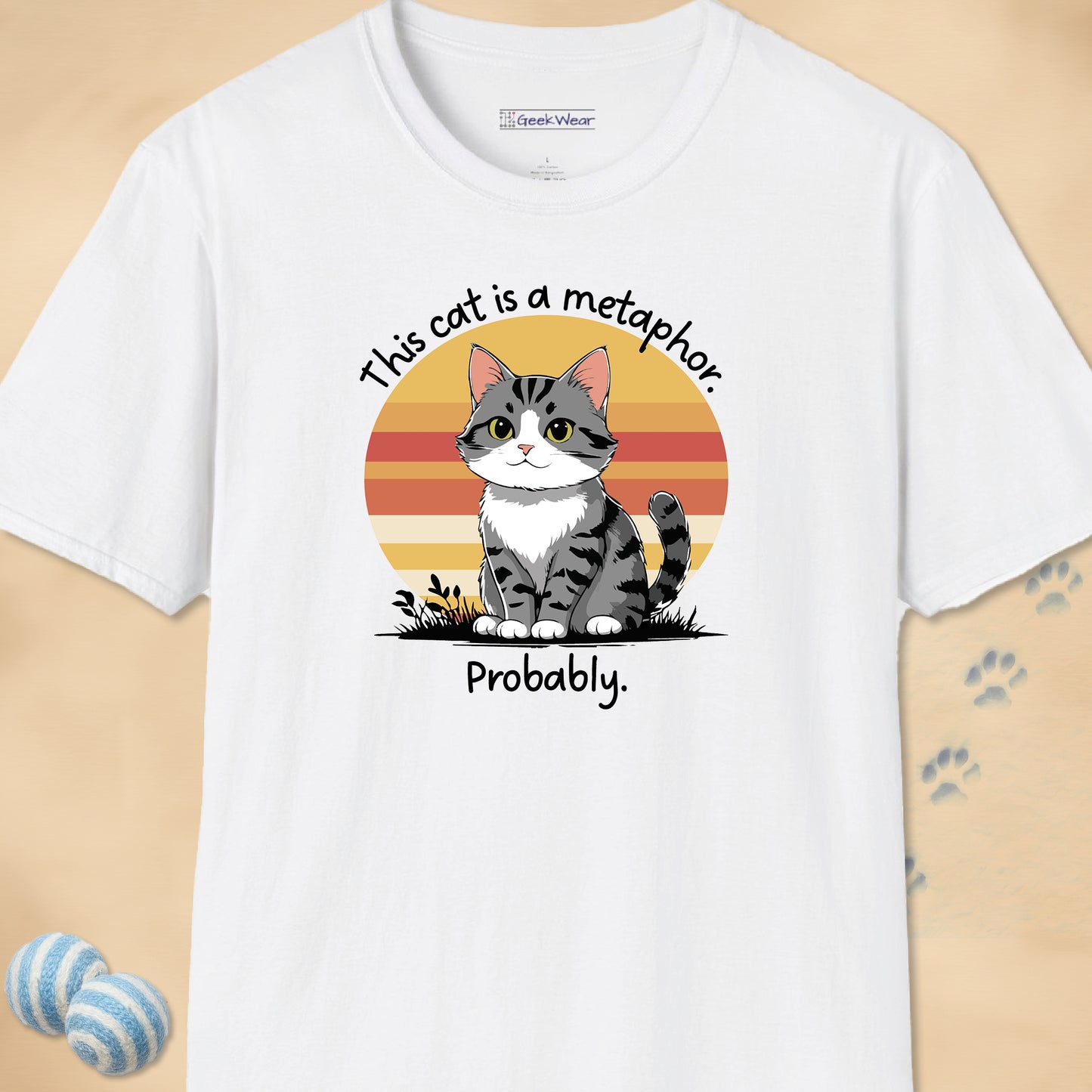 GeekWear Cat Metaphor T-Shirt