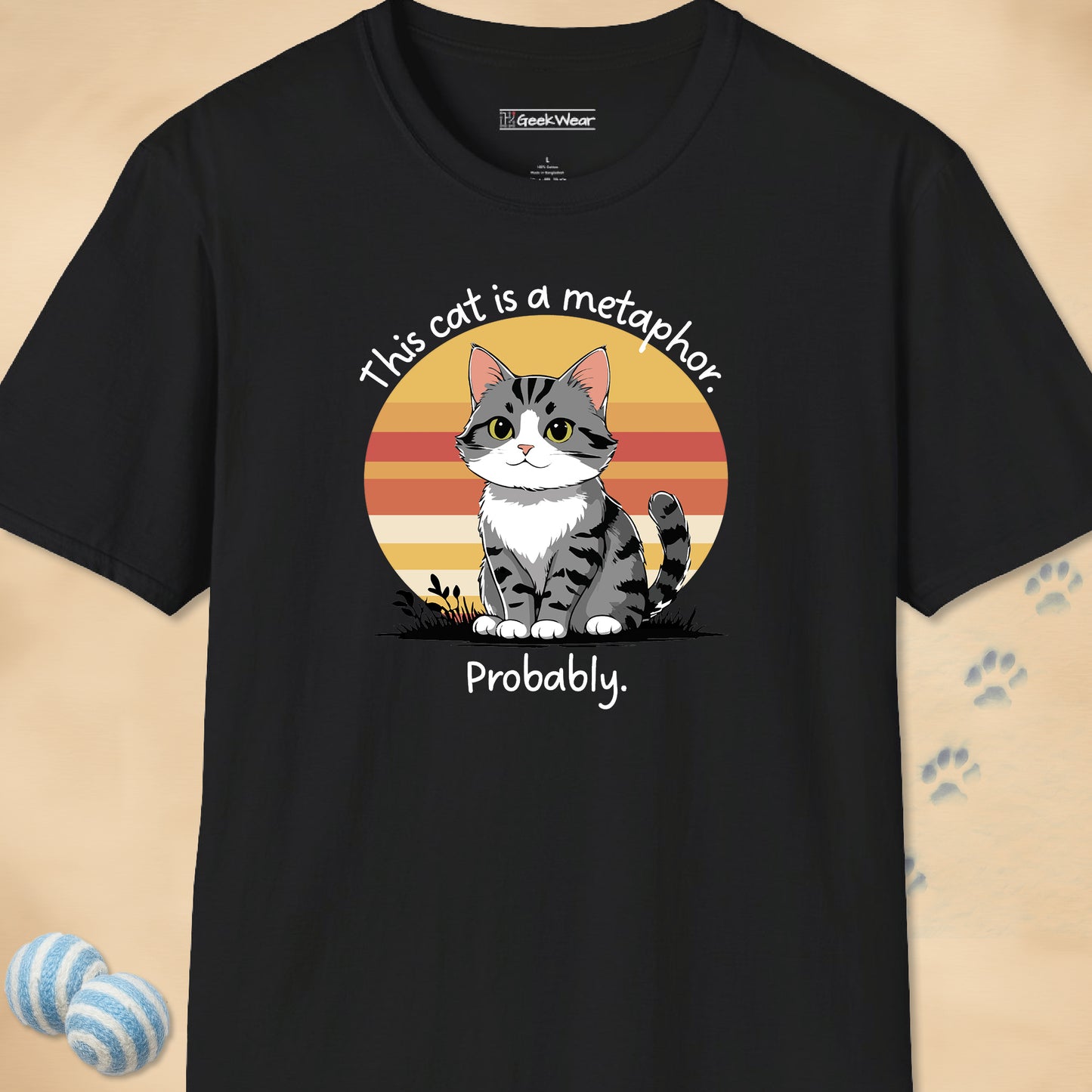 GeekWear Cat Metaphor T-Shirt