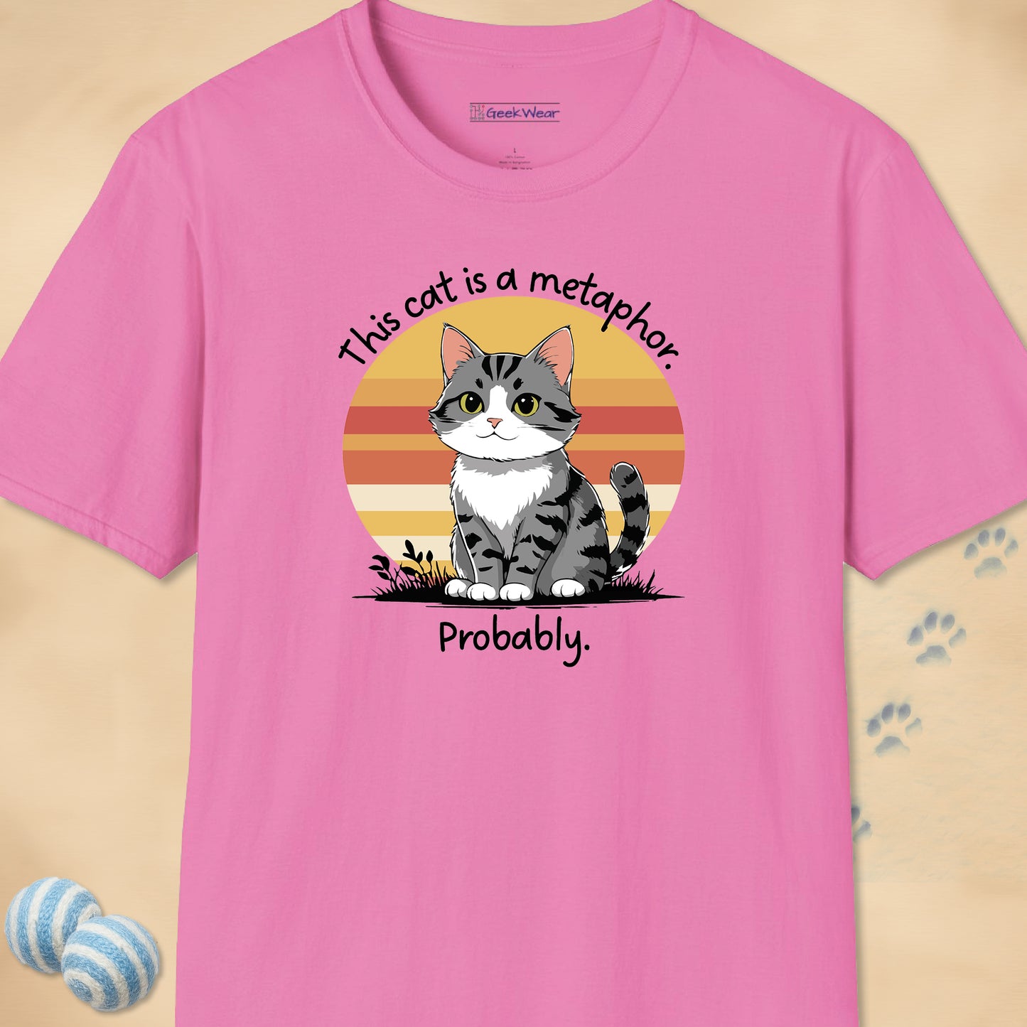 GeekWear Cat Metaphor T-Shirt