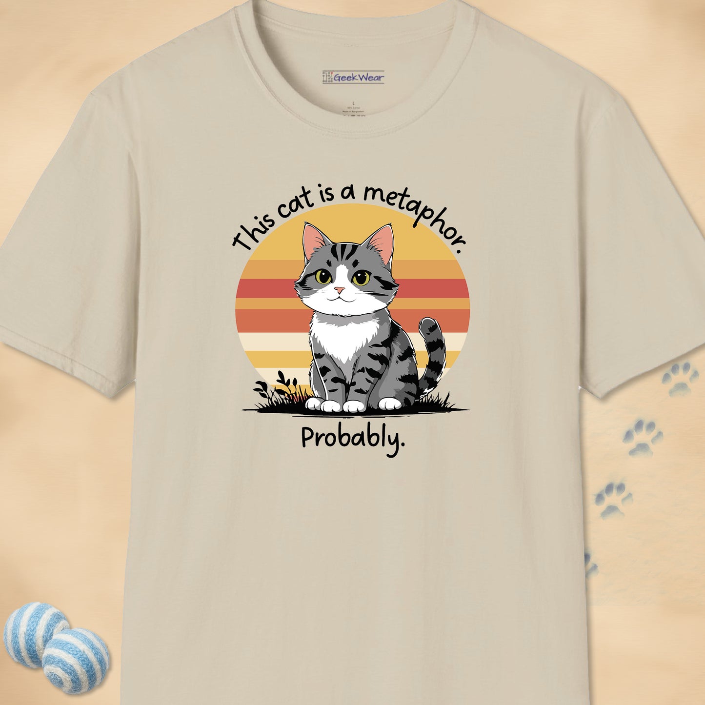 GeekWear Cat Metaphor T-Shirt