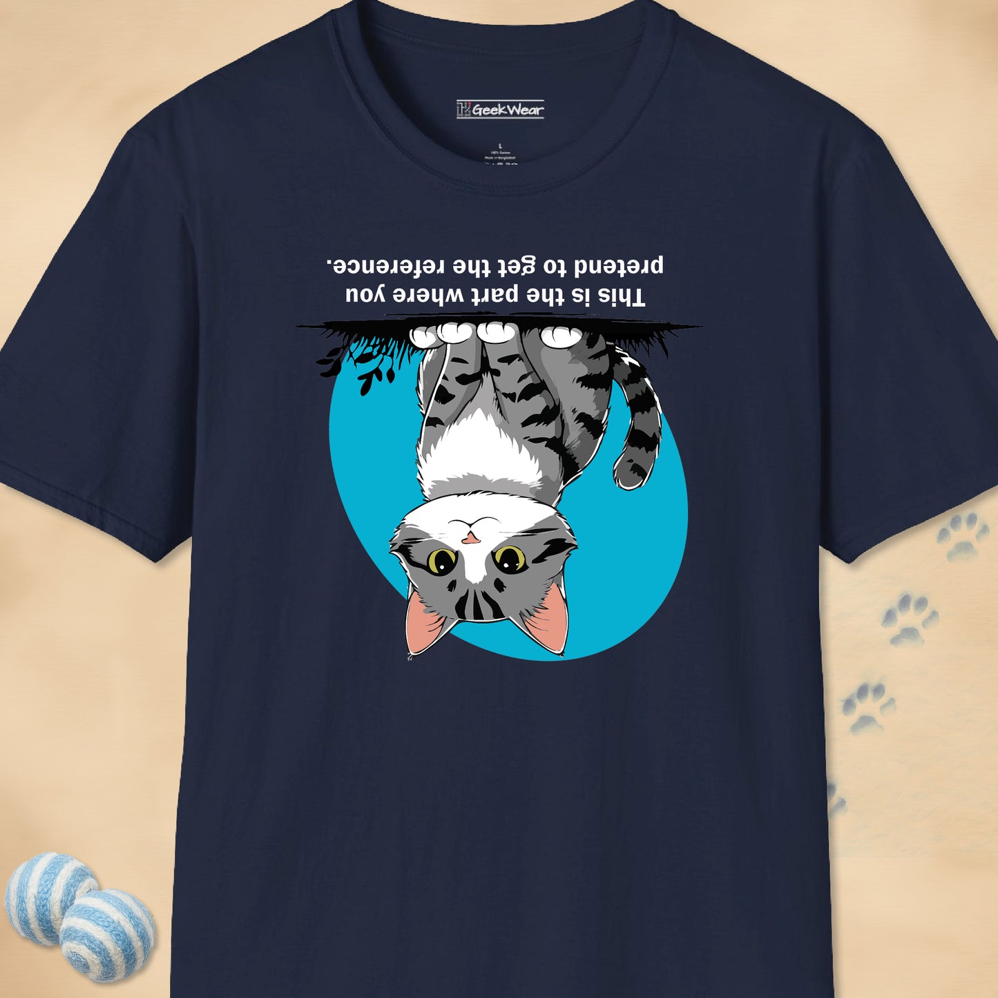 GeekWear Cat Reference T-Shirt