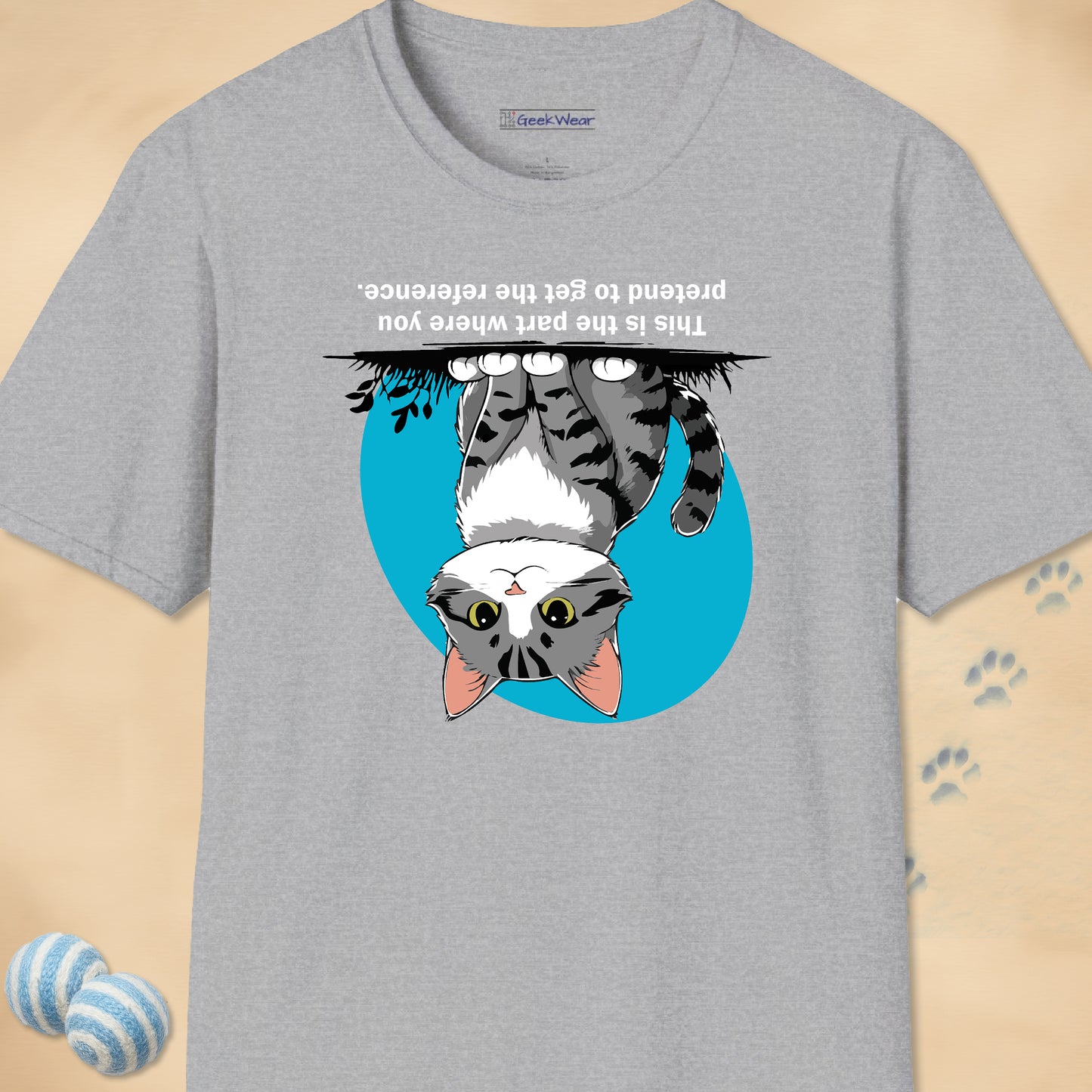 GeekWear Cat Reference T-Shirt