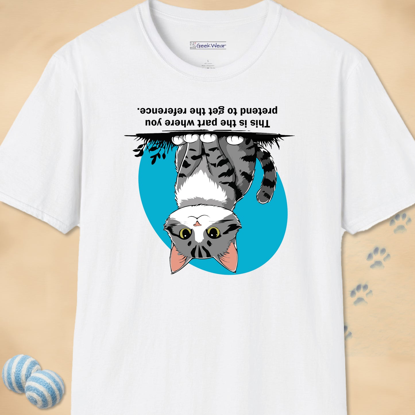 GeekWear Cat Reference T-Shirt